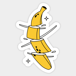 Banana ninja Sticker